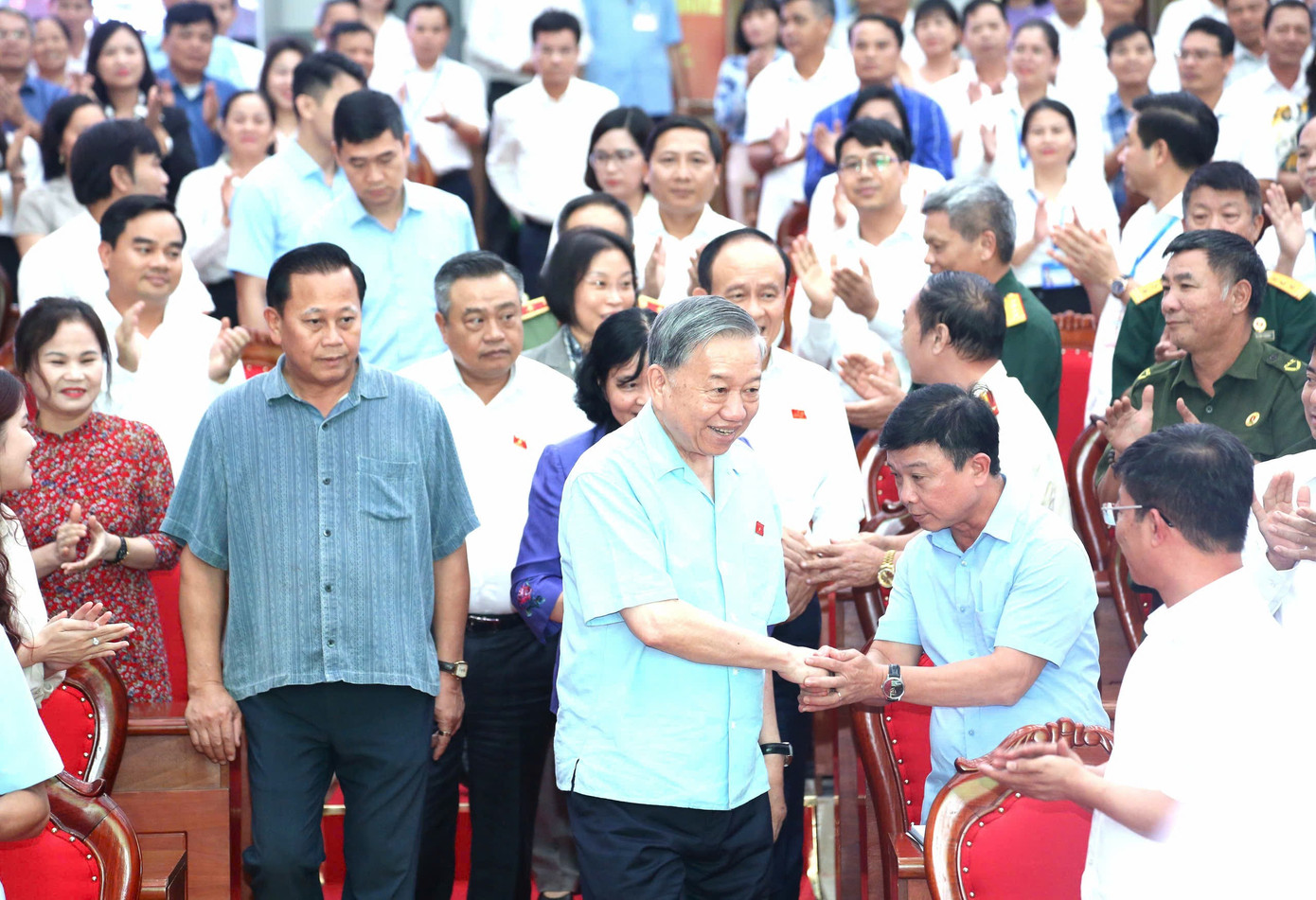 Tổng Bí thư Tô Lâm: 90% xử lý cán bộ sa…