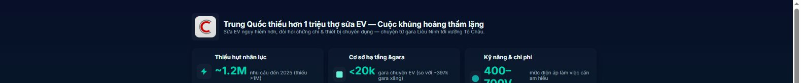 Trung Quốc thiếu hơn 1 triệu thợ sửa xe điện, 75% thợ không đủ tiêu chuẩn: Cuộc khủng hoảng thầm lặng cho nỗ lực xanh hóa ngành ô tô- Ảnh 1.