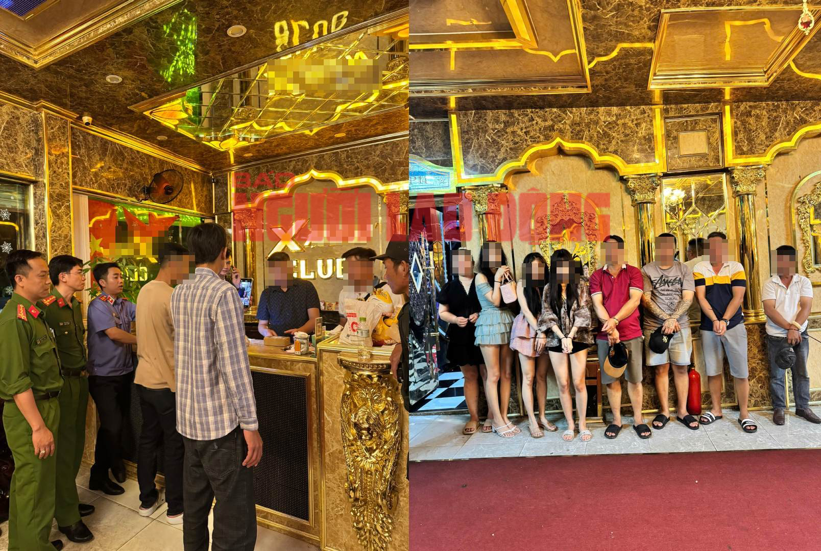 Khởi tố 13 đối tượng bị bắt quả tang tại quán Karaoke X-Men ở Phú Quốc- Ảnh 2. Khởi tố 13 đối tượng bị bắt quả tang tại quán Karaoke X-Men ở Phú Quốc- Ảnh 2.