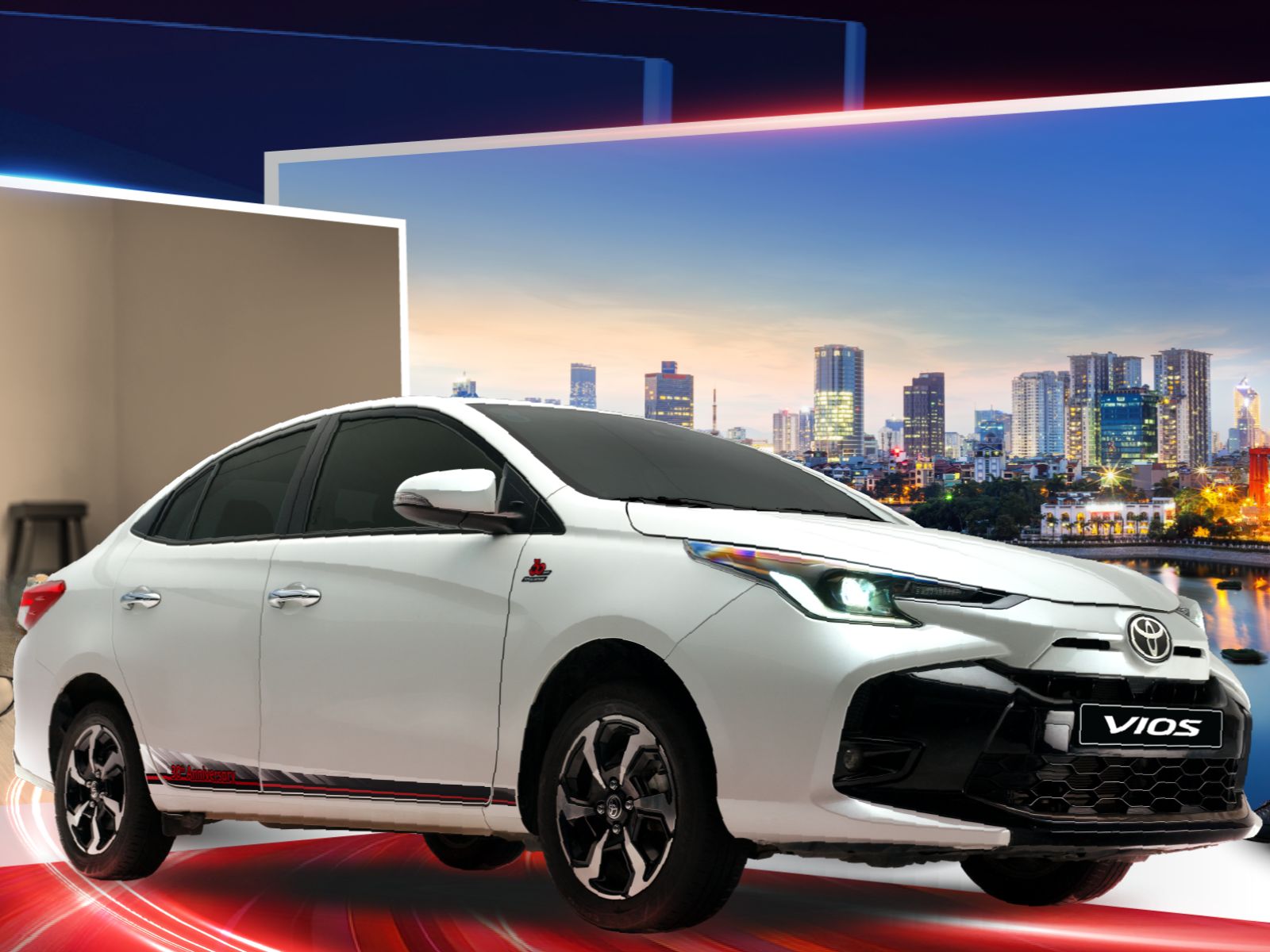 Toyota Việt Nam chơi lớn dịp 30 năm: Ra mắt Vios, Veloz Cross, Yaris Cross bản đặc biệt, giới hạn 1.000 chiếc, giá không đổi- Ảnh 4. Toyota Việt Nam chơi lớn dịp 30 năm: Ra mắt Vios, Veloz Cross, Yaris Cross bản đặc biệt, giới hạn 1.000 chiếc, giá không đổi- Ảnh 4.