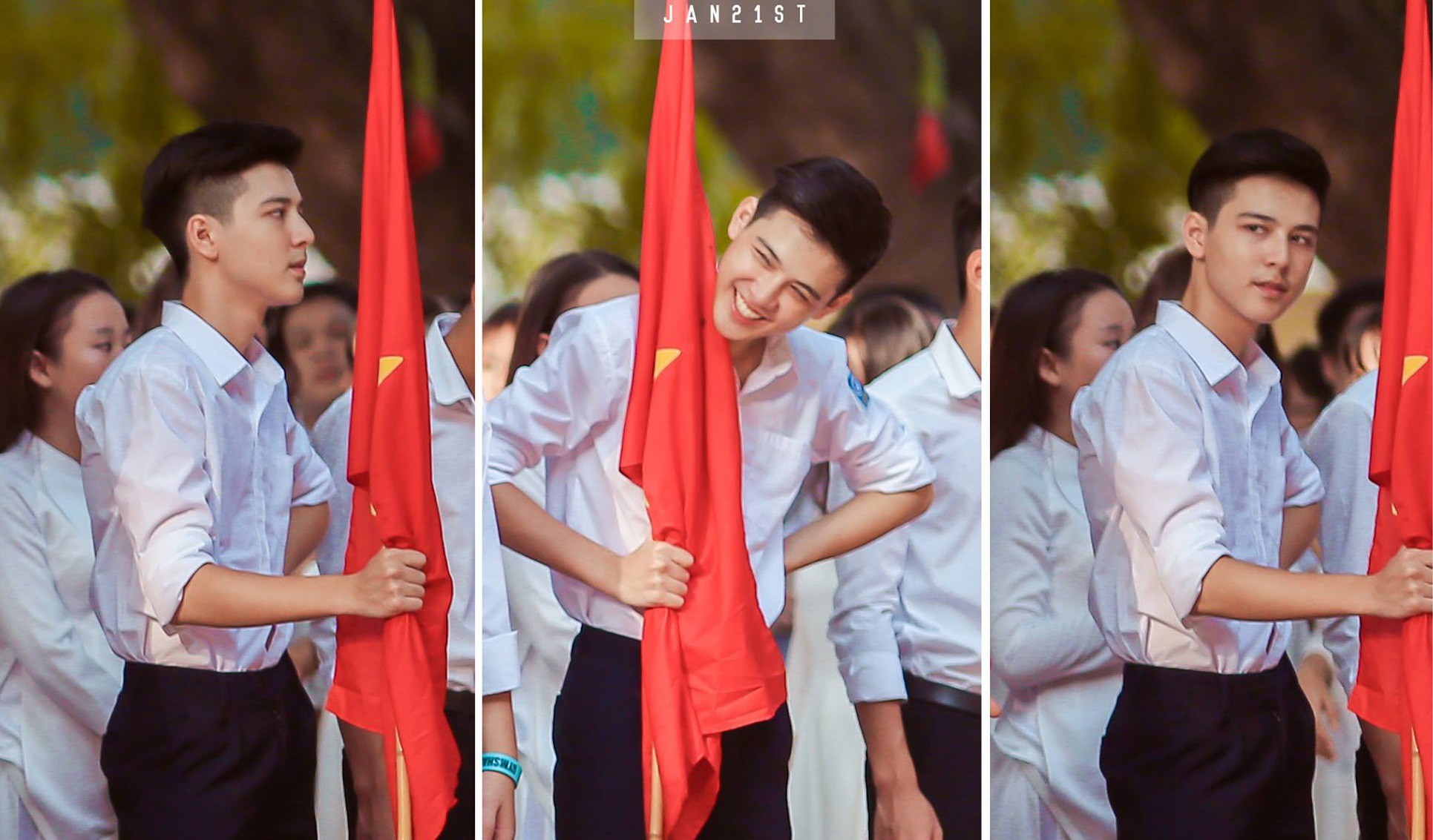 Ai còn nhớ dàn hot girl, hot boy từng một bước thành "hiện tượng mạng" nhờ loạt khoảnh khắc xuất thần trong ngày khai giảng này?- Ảnh 4.