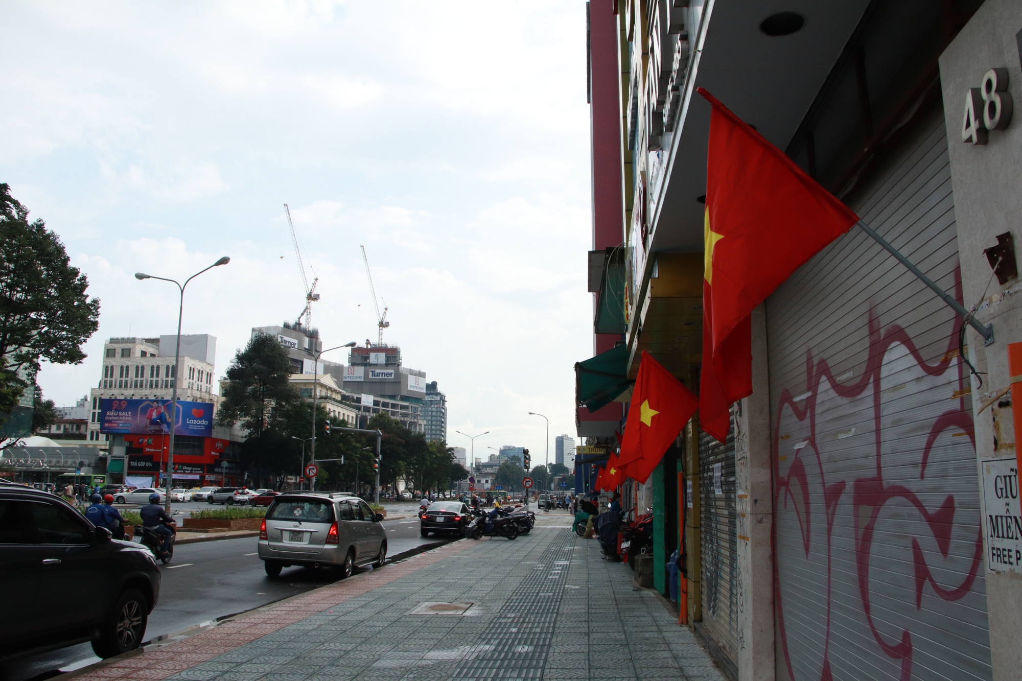 Từ hôm nay, hạn chế lưu thông một tuyến đường ở trung tâm TP HCM đến ngày 8-9- Ảnh 1. Từ hôm nay, hạn chế lưu thông một tuyến đường ở trung tâm TP HCM đến ngày 8-9- Ảnh 1.
