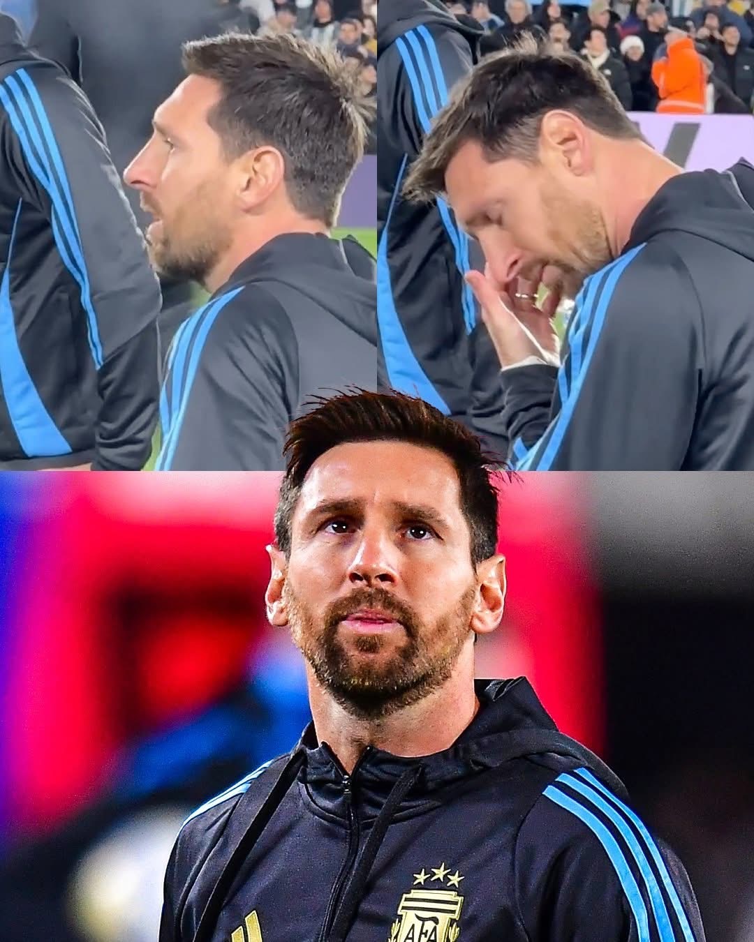 Messi bật khóc!- Ảnh 4. Messi bật khóc!- Ảnh 4.