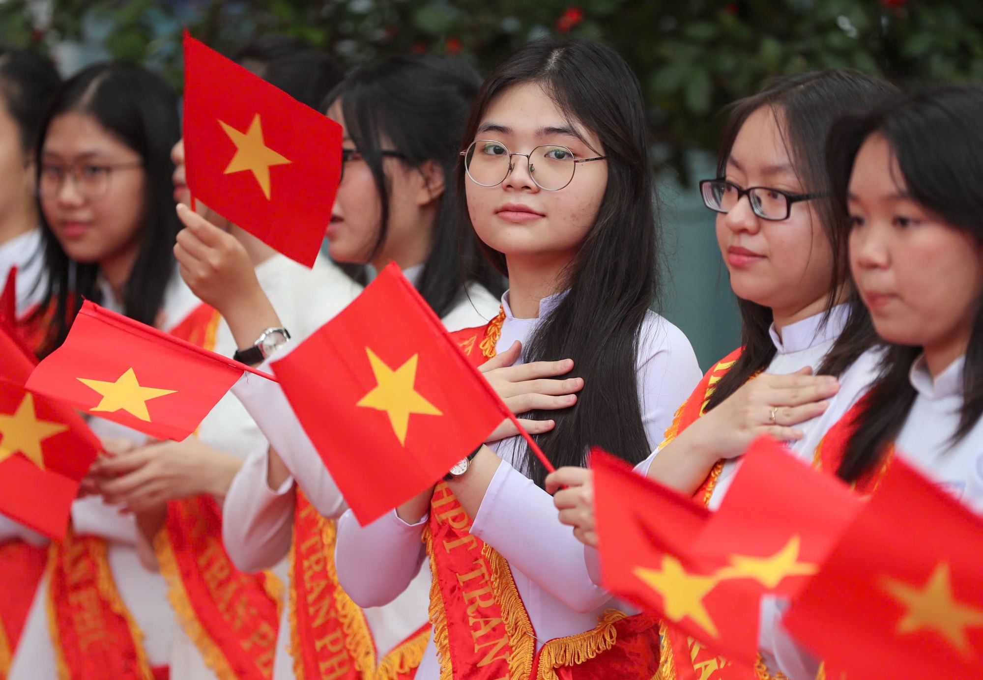 Tưng bừng khai giảng năm học mới đặc biệt chưa từng có- Ảnh 7. Tưng bừng khai giảng năm học mới đặc biệt chưa từng có- Ảnh 7.