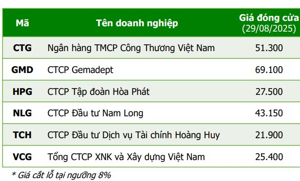 CTCK chỉ tên 6 doanh nghiệp đầu ngành có định giá hợp lý và triển vọng lợi nhuận tăng trưởng trong quý 3/2025- Ảnh 1. CTCK chỉ tên 6 doanh nghiệp đầu ngành có định giá hợp lý và triển vọng lợi nhuận tăng trưởng trong quý 3/2025- Ảnh 1.