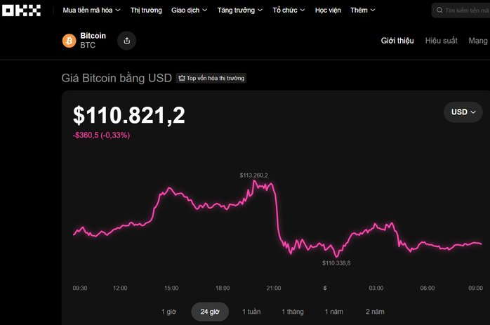 Thị trường tiền số hôm nay, 6-9: Dự báo gây bất ngờ về giá Bitcoin- Ảnh 1.