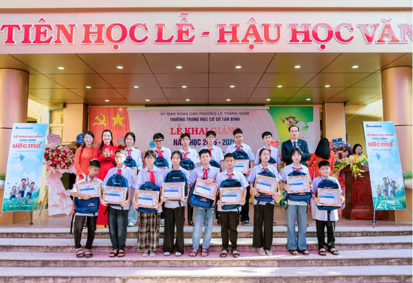 Sacombank “Ươm mầm cho những ước mơ” – Chung tay vun đắp thế hệ trẻ- Ảnh 3.