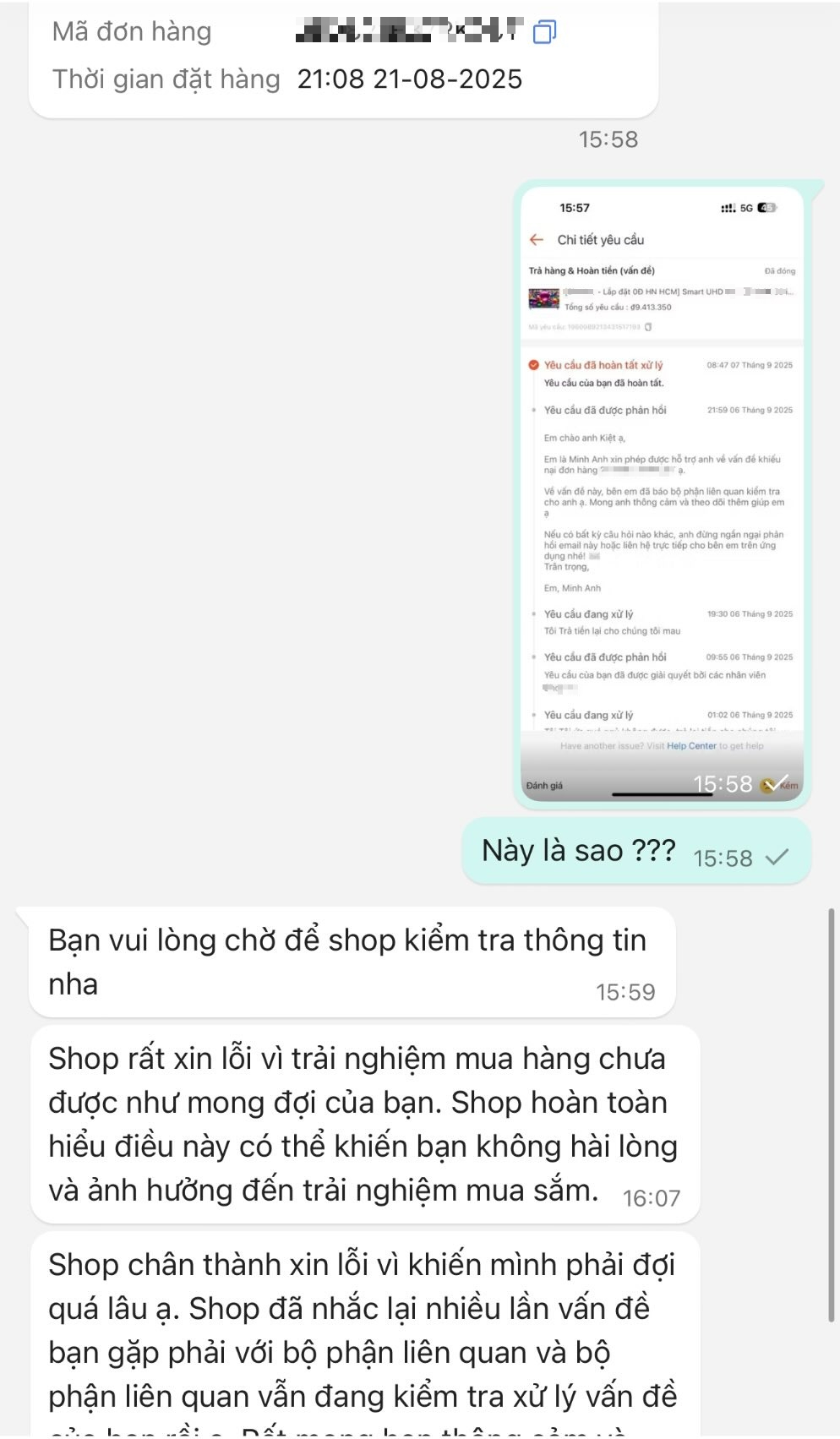 Mua tivi trên sàn TMĐT, mở ra thấy nát bươm: Chính chủ kêu oan, dân mạng bất lực bảo Mua tivi trên sàn TMĐT, mở ra thấy nát bươm: Chính chủ kêu oan, dân mạng bất lực bảo