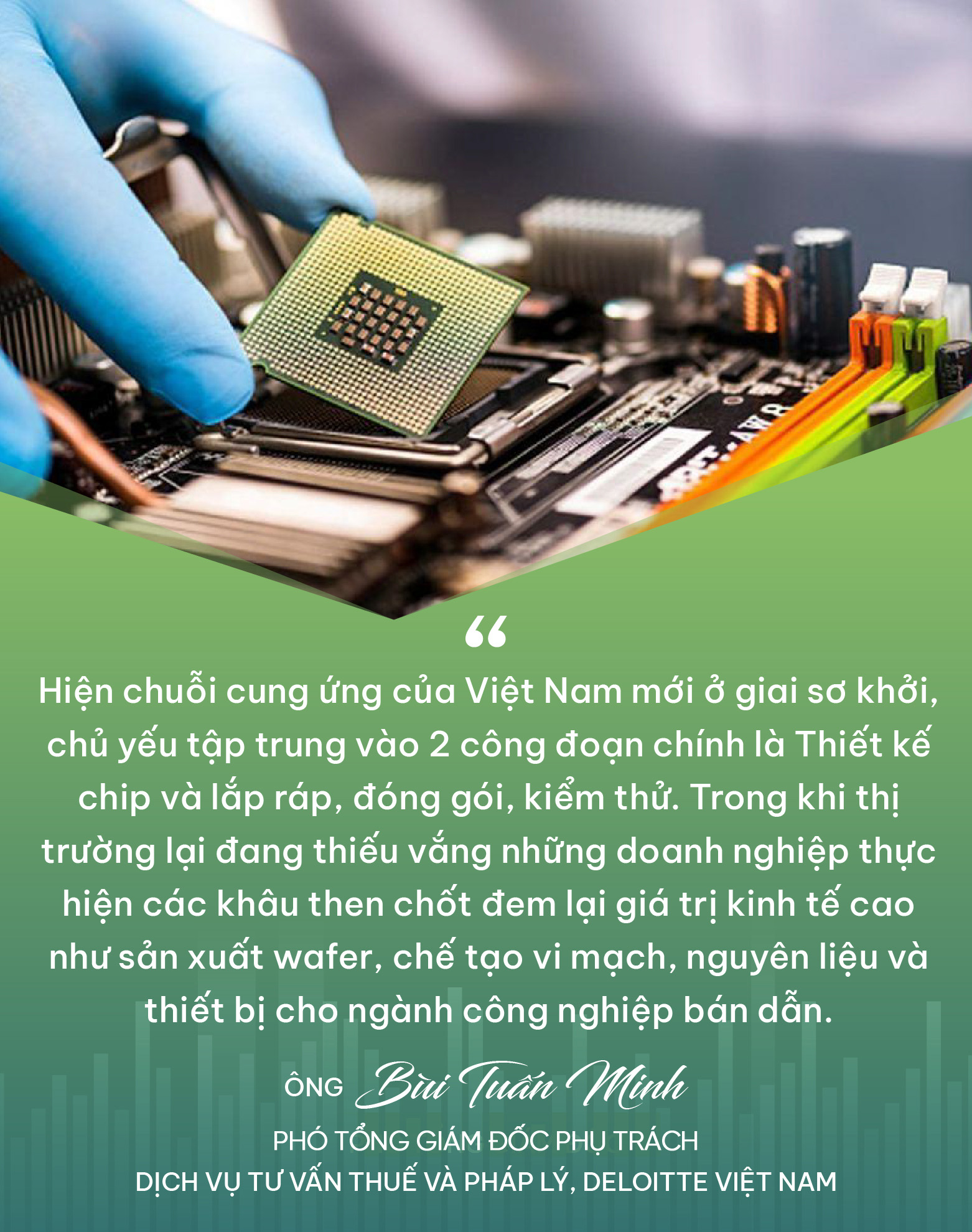Phó TGĐ Deloitte Việt Nam: Chưa bao giờ doanh nghiệp Việt có nhiều cơ hội bứt phá như lúc này, đặc biệt công nghiệp bán dẫn- Ảnh 6. Phó TGĐ Deloitte Việt Nam: Chưa bao giờ doanh nghiệp Việt có nhiều cơ hội bứt phá như lúc này, đặc biệt công nghiệp bán dẫn- Ảnh 6.