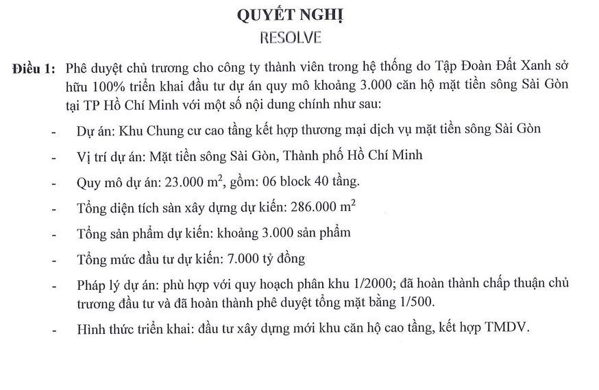 Đất Xanh phê duyệt chủ trương đầu tư dự án 7.000 tỷ đồng ven sông Sài Gòn, cổ phiếu tăng gấp đôi chỉ sau 5 tháng- Ảnh 1.