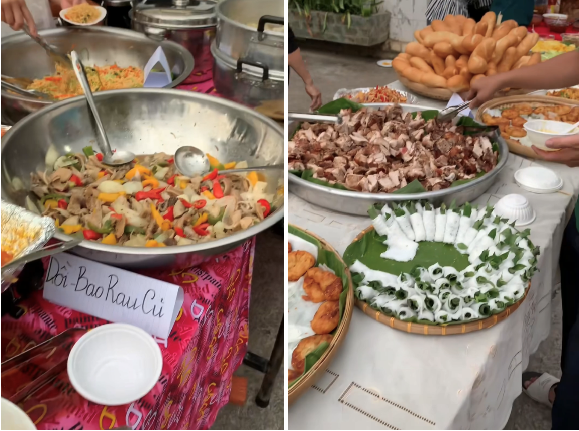 Đám giỗ miền Tây "lên đời" thành tiệc buffet: Bàn tiệc dài như quầy tại nhà hàng, món nào cũng xịn khiến ai cũng bất ngờ- Ảnh 2. Đám giỗ miền Tây "lên đời" thành tiệc buffet: Bàn tiệc dài như quầy tại nhà hàng, món nào cũng xịn khiến ai cũng bất ngờ- Ảnh 2.