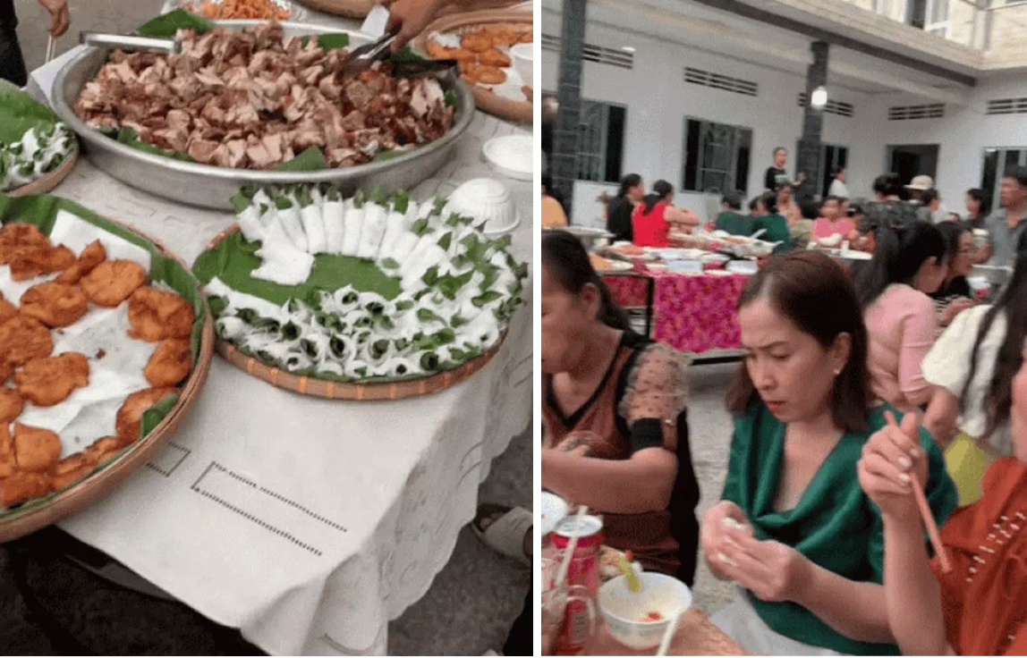 Đám giỗ miền Tây "lên đời" thành tiệc buffet: Bàn tiệc dài như quầy tại nhà hàng, món nào cũng xịn khiến ai cũng bất ngờ- Ảnh 5. Đám giỗ miền Tây "lên đời" thành tiệc buffet: Bàn tiệc dài như quầy tại nhà hàng, món nào cũng xịn khiến ai cũng bất ngờ- Ảnh 5.