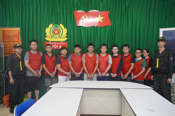 Trưởng Phòng Cảnh sát Hình sự Công an TPHCM chỉ đạo chuyên án, bắt 24 người- Ảnh 2.