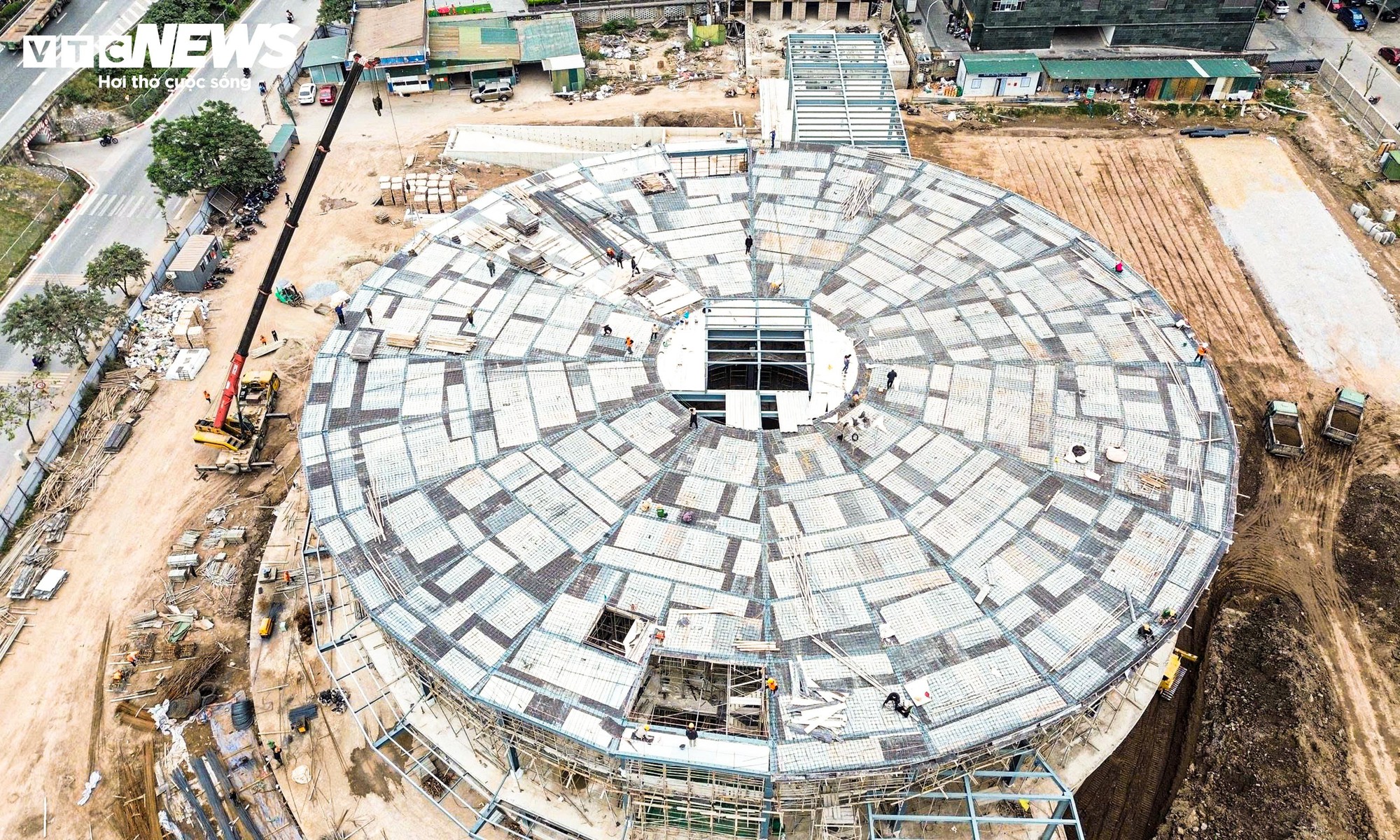 Mục sở thị bến xe khách đầu tiên của Hà Nội có hầm gửi 5.000m² sắp hoàn thành- Ảnh 6.