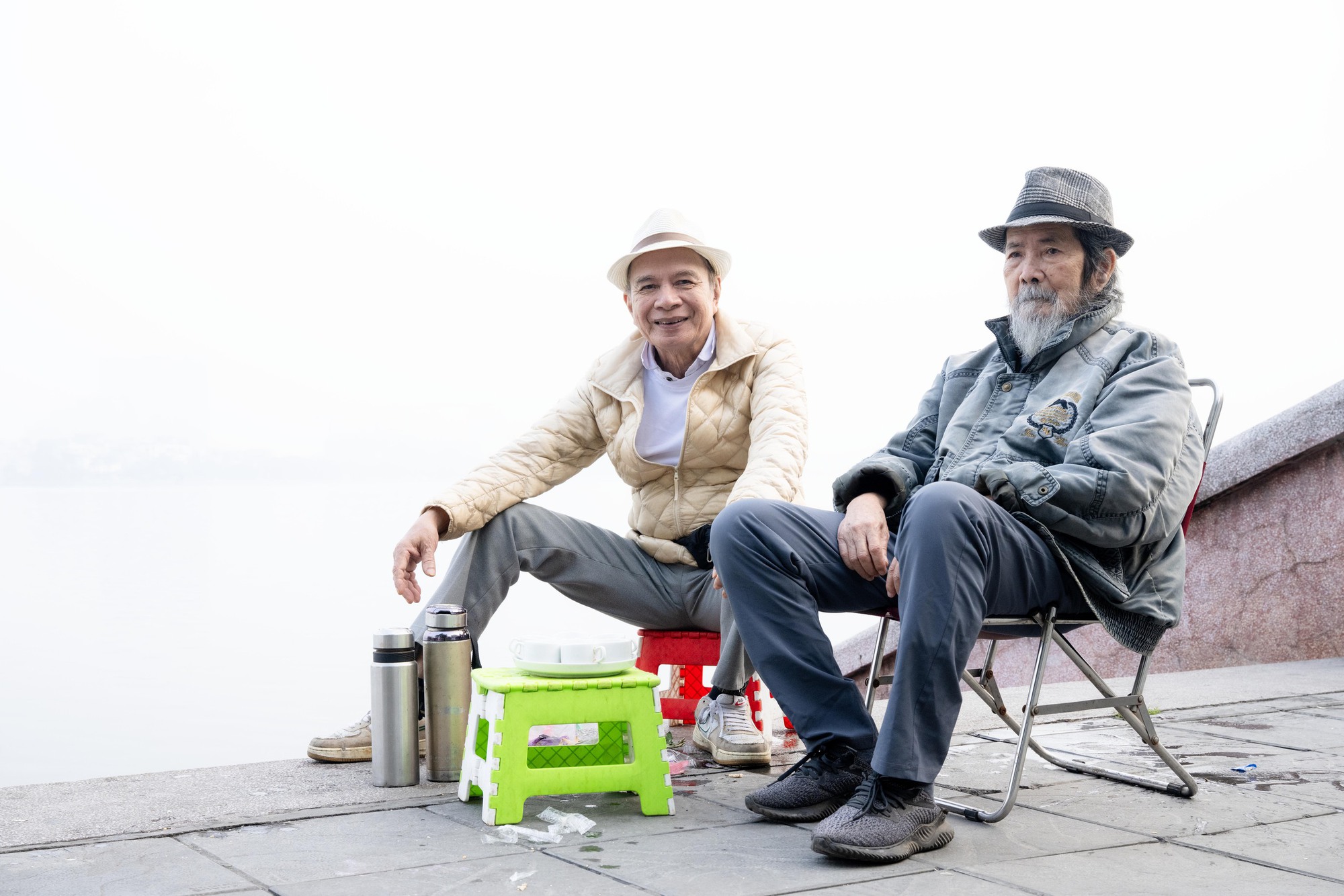 Ảnh, clip: Hà Nội thật lạ trong sáng đầu năm 2026- Ảnh 15.