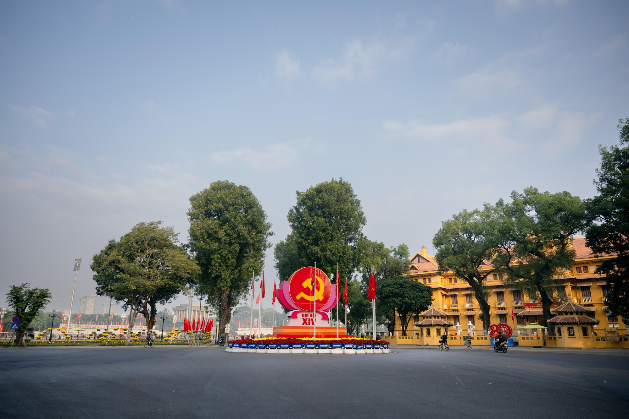 Ảnh, clip: Hà Nội thật lạ trong sáng đầu năm 2026- Ảnh 18.