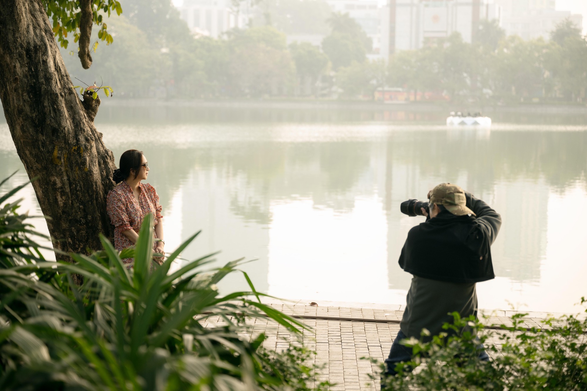 Ảnh, clip: Hà Nội thật lạ trong sáng đầu năm 2026- Ảnh 2.