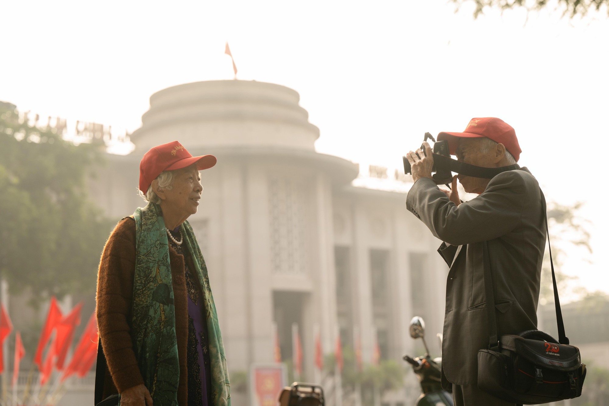 Ảnh, clip: Hà Nội thật lạ trong sáng đầu năm 2026- Ảnh 5.