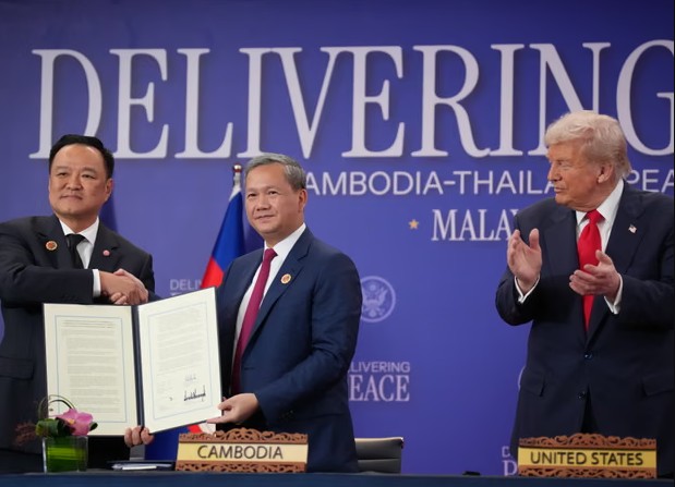 Biên giới Campuchia - Thái Lan 'hạ nhiệt': Mỹ lập tức có động thái- Ảnh 1.