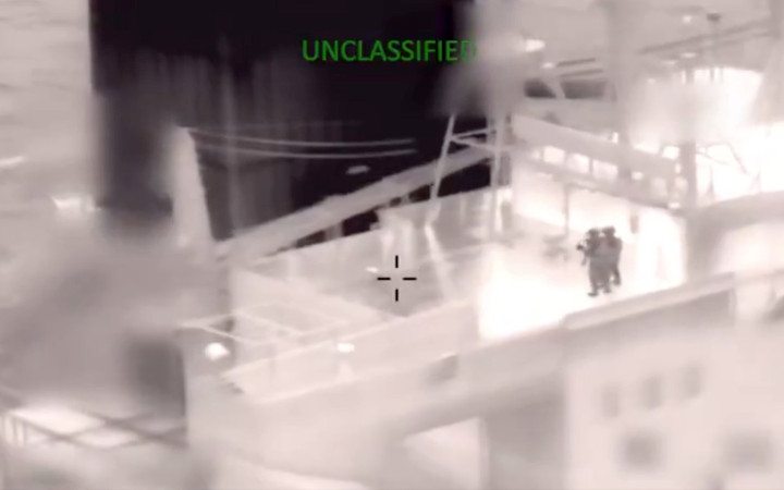 Lực lượng Mỹ chặn bắt tàu chở dầu thứ năm trên biển Caribbean- Ảnh 1.