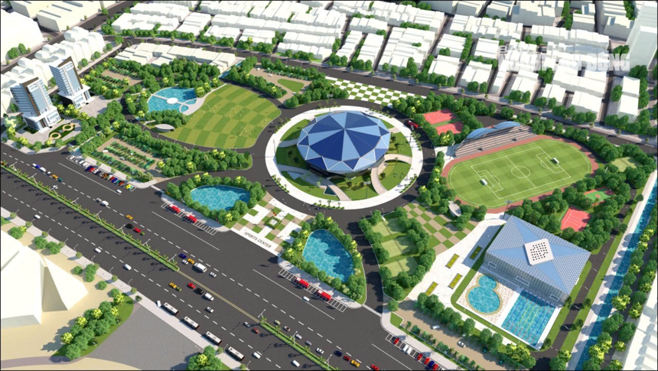 Nhà thi đấu kim cương xanh 340 tỉ đồng tại Quảng Trị thu hút sự chú ý - Ảnh 22.