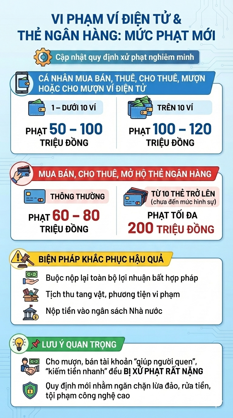 Tất cả người dân có tài khoản ngân hàng chú ý: Sẽ bị phạt tới 200 triệu đồng nếu làm điều này từ tháng sau- Ảnh 2.
