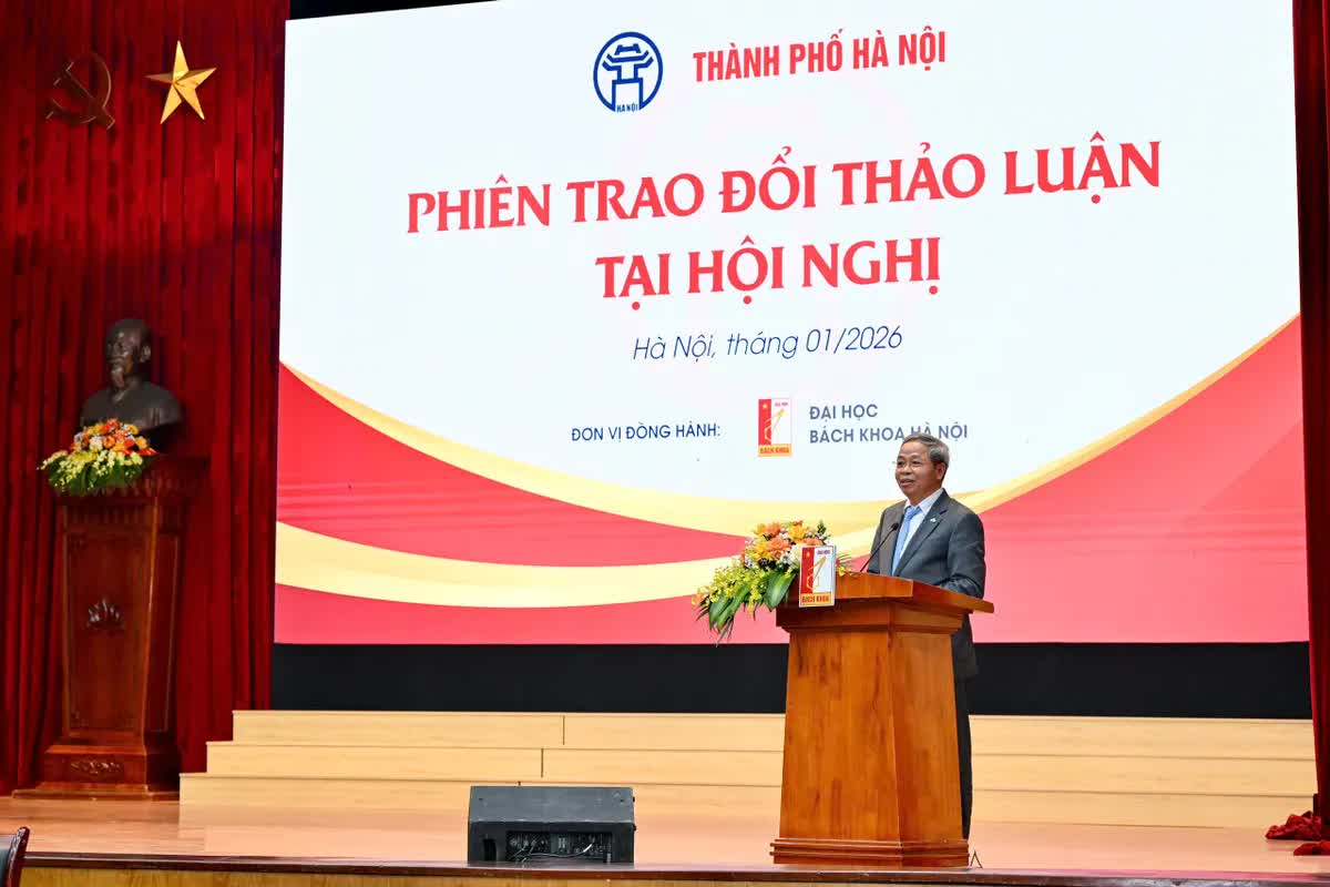 Hà Nội thúc đẩy mô hình “ba nhà” tạo đột phá khoa học công nghệ và chuyển đổi số- Ảnh 3. Hà Nội thúc đẩy mô hình “ba nhà” tạo đột phá khoa học công nghệ và chuyển đổi số- Ảnh 3.