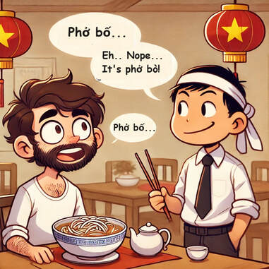 Anh Tây hào hứng đi ăn phở bò Việt Nam, gọi món chỉ nói nhầm 1 chữ mà có kỷ niệm nhớ đời- Ảnh 1.