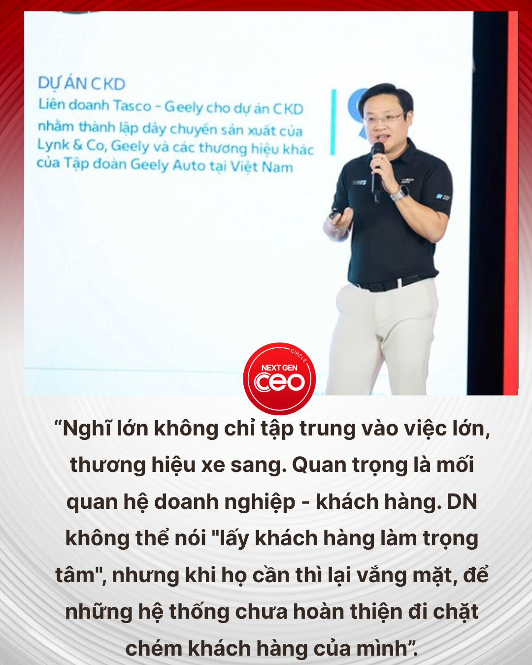 CEO Tasco Auto Hoàng Anh Tuấn: Nghĩ lớn không chỉ là bán thêm nhiều xe, mà làm cả những việc rất nhỏ như rửa xe 5 phút với 39.000 đồng, nhưng đáp ứng đúng nhu cầu của khách hàng - Ảnh 5.