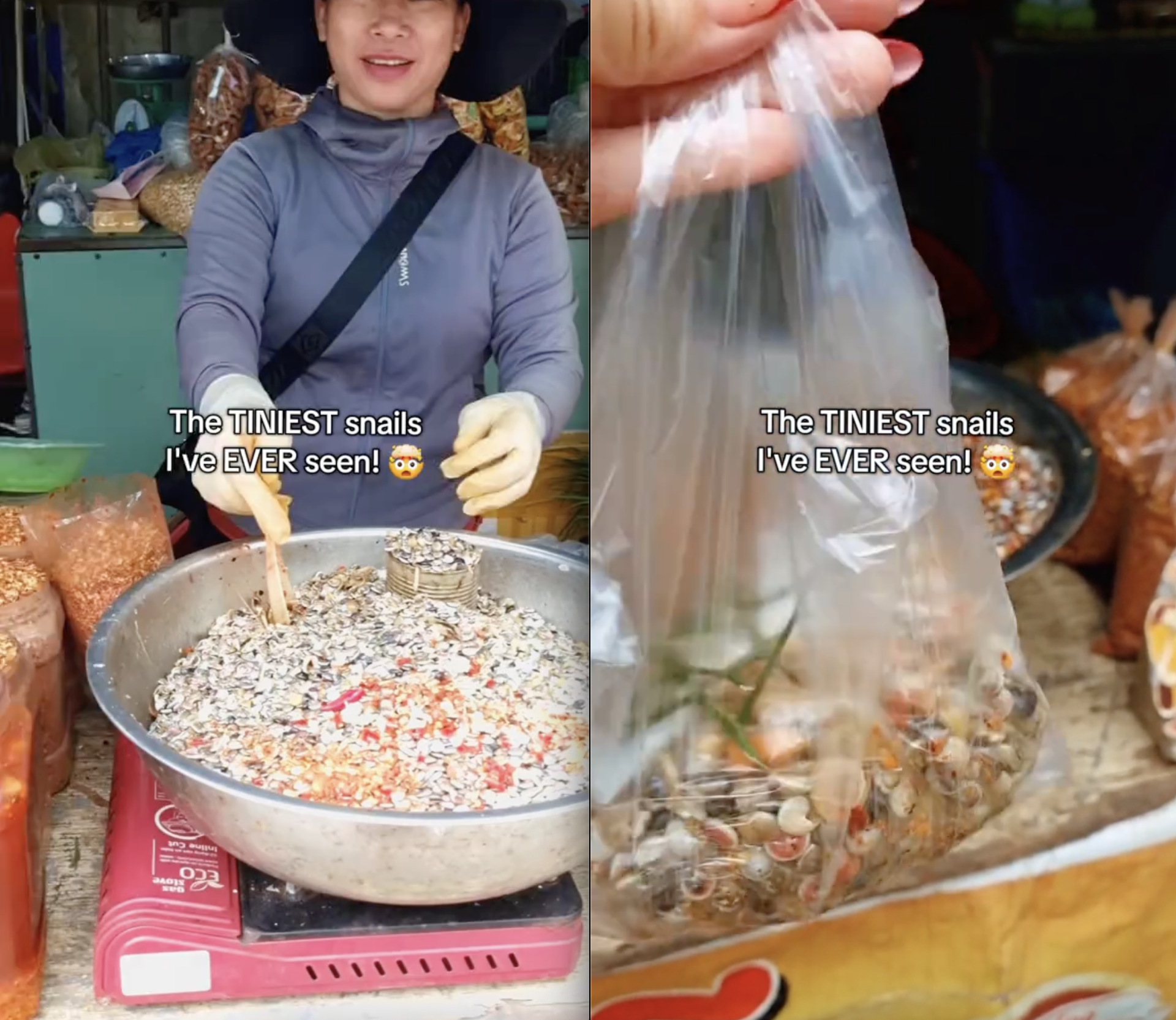 Bỏ 50.000 đồng mua món ốc lạ ở Việt Nam, khách Tây mỏi nhừ tay vì ăn mãi không xong- Ảnh 1.