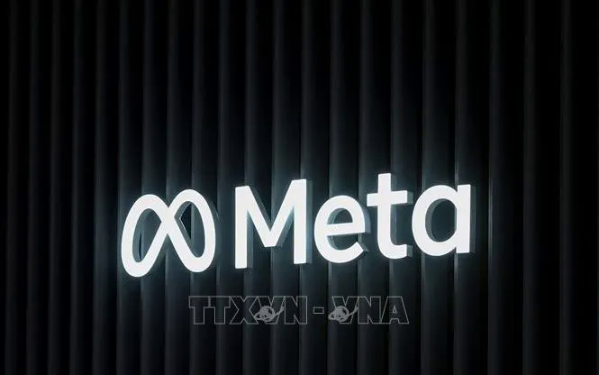 Logo của Meta. Ảnh: AFP/TTXVN
