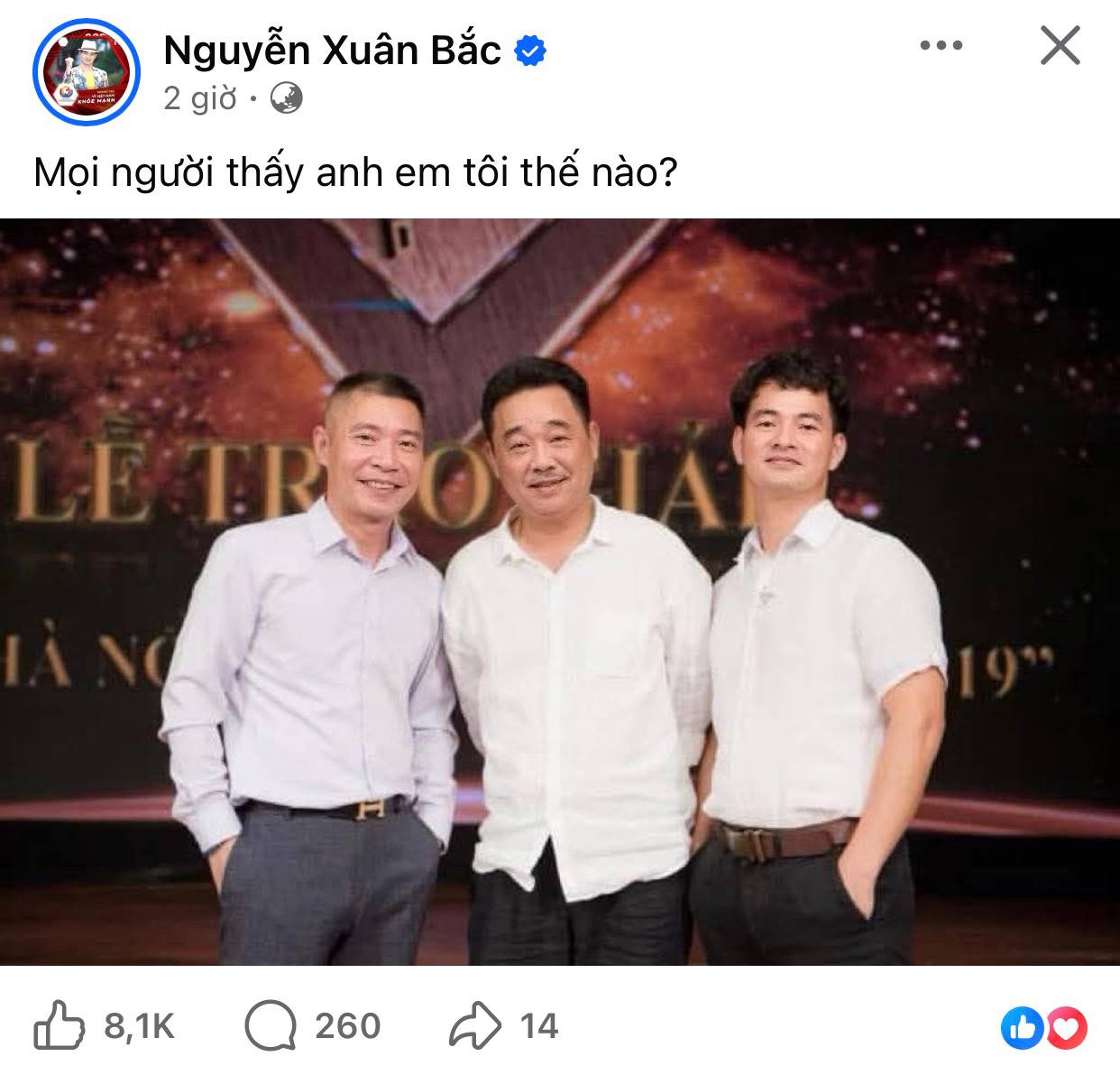 Cục trưởng Xuân Bắc đăng ảnh "Ngọc Hoàng" Quốc Khánh, nói 1 câu gây chú ý - Ảnh 1.