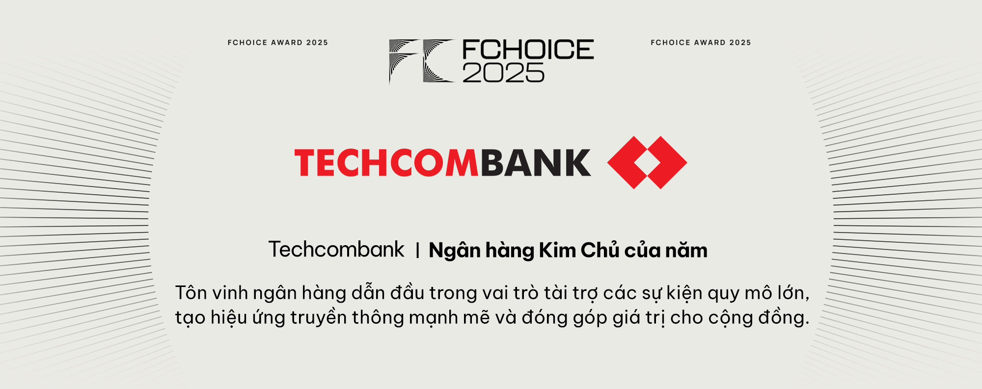 "Song cúp" trân quý của Techcombank: Hơn cả giải thưởng, đó là sức mạnh của niềm tin từ cộng đồng - Ảnh 1.