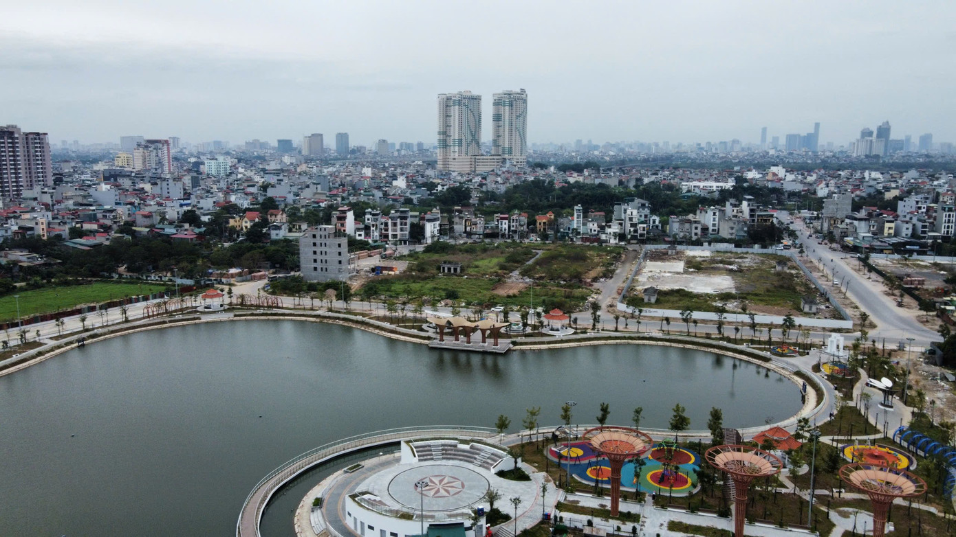 Cảnh khu đất 'view' công viên, hồ điều hòa ở Hà Nội sắp xây 450 căn hộ NƠXH- Ảnh 7.