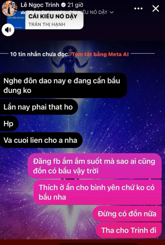 Ngọc Trinh lên tiếng tin ở ẩn vì có bầu - Ảnh 1.