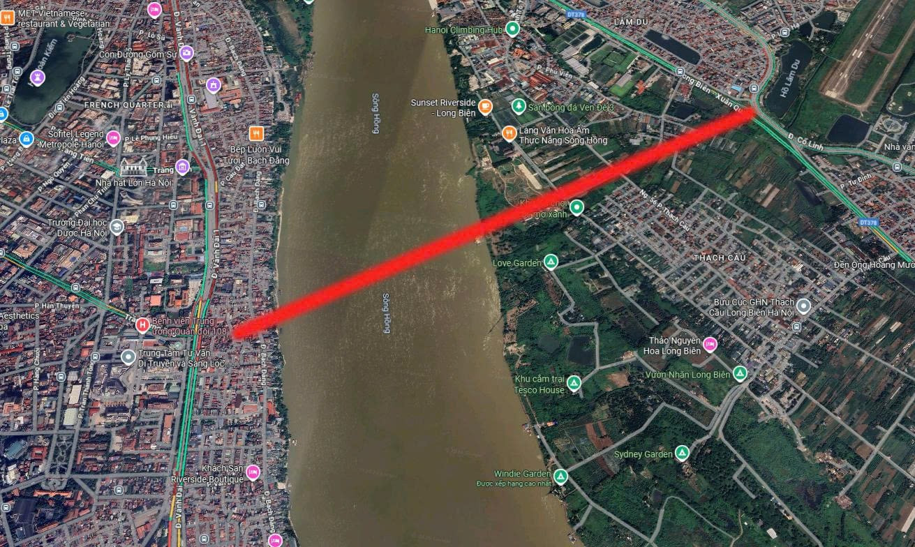 Đại công trường cầu Trần Hưng Đạo 16.000 tỷ đồng nhìn từ trên cao - Ảnh 13.