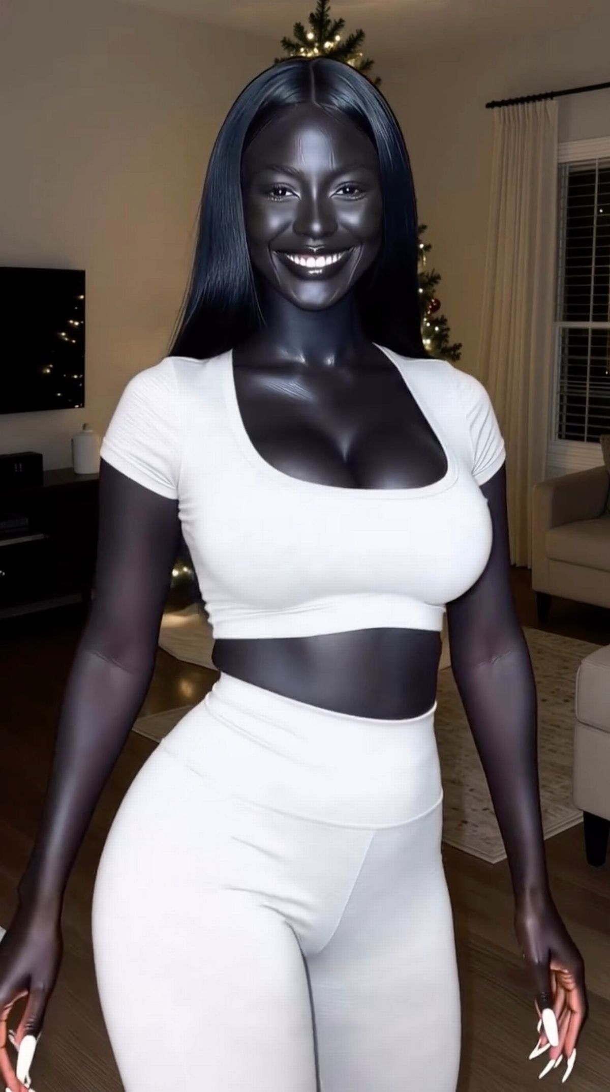 Sự thật sốc đến không muốn tin về "cô gái xinh đẹp nhất thế giới" trên TikTok- Ảnh 2.