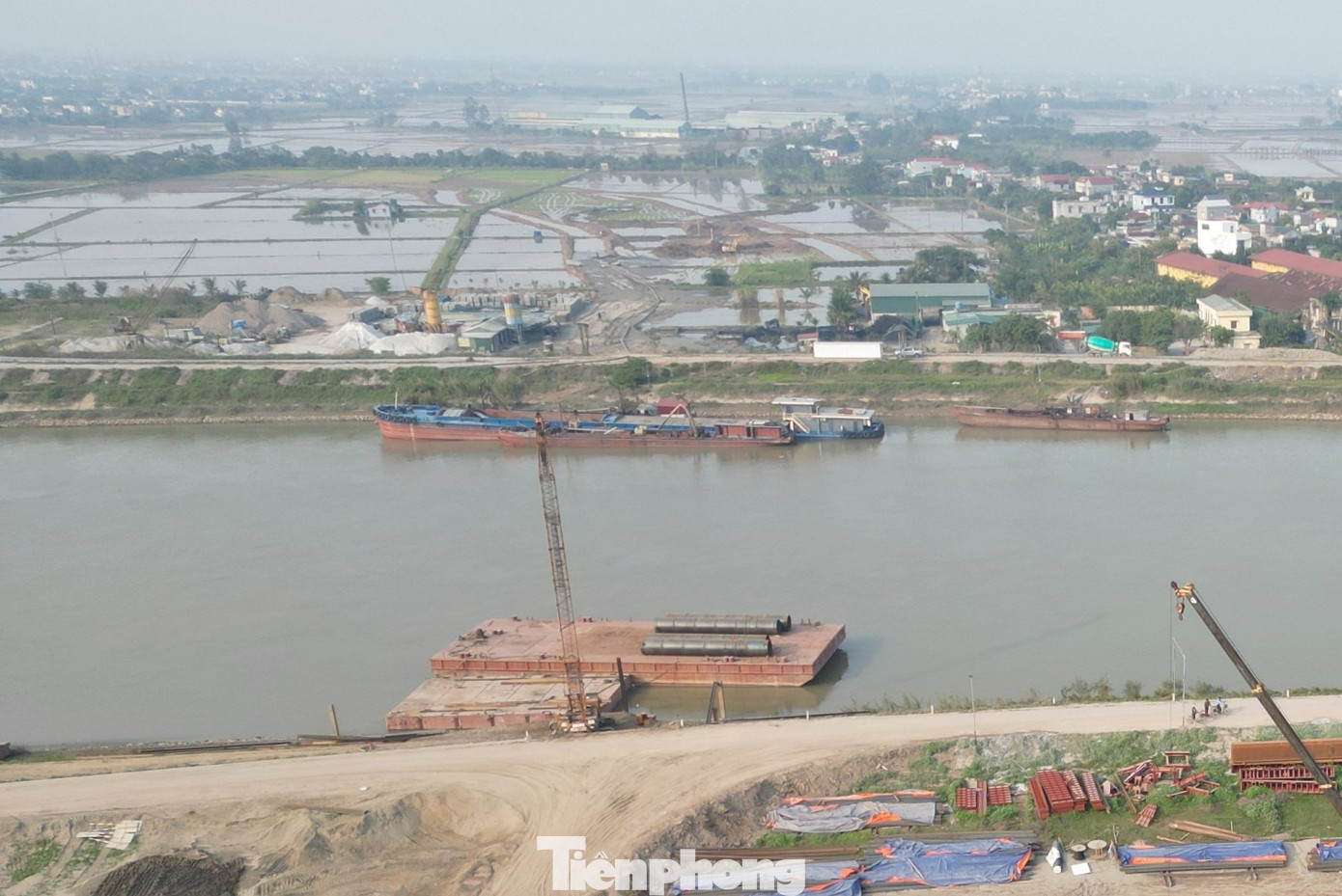 Đường nối Thái Bình - Phố Hiến đang được thi công ra sao?- Ảnh 3.
