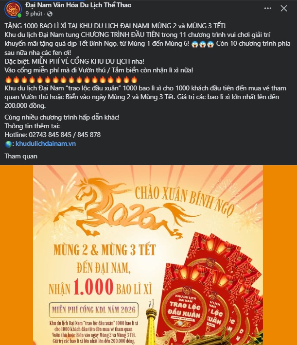 Khu du lịch Đại Nam của vợ chồng bà Nguyễn Phương Hằng gây chú ý- Ảnh 1.