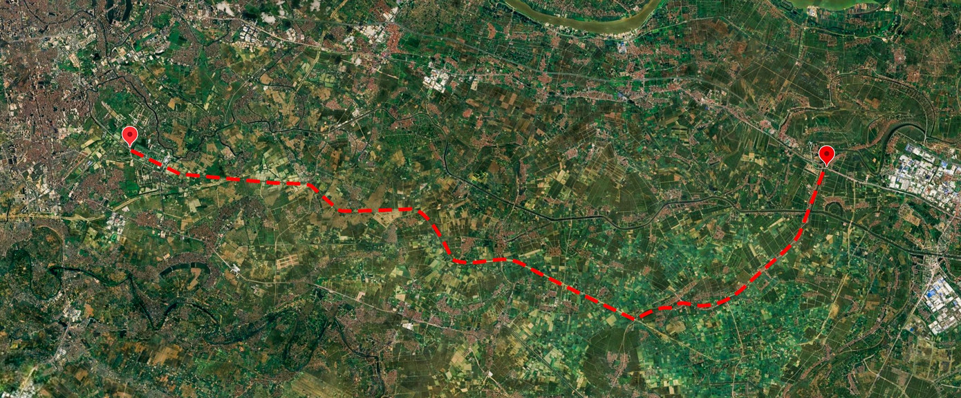 Sau 18 năm thi công, đường trục phía Nam Hà Nội 6.000 tỷ hiện ra sao? - Ảnh 20.