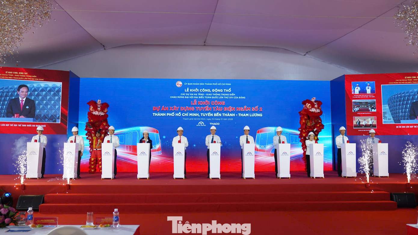 TPHCM khởi công dự án metro 55.179 tỷ đồng, mở trục giao thông chiến lược- Ảnh 1.