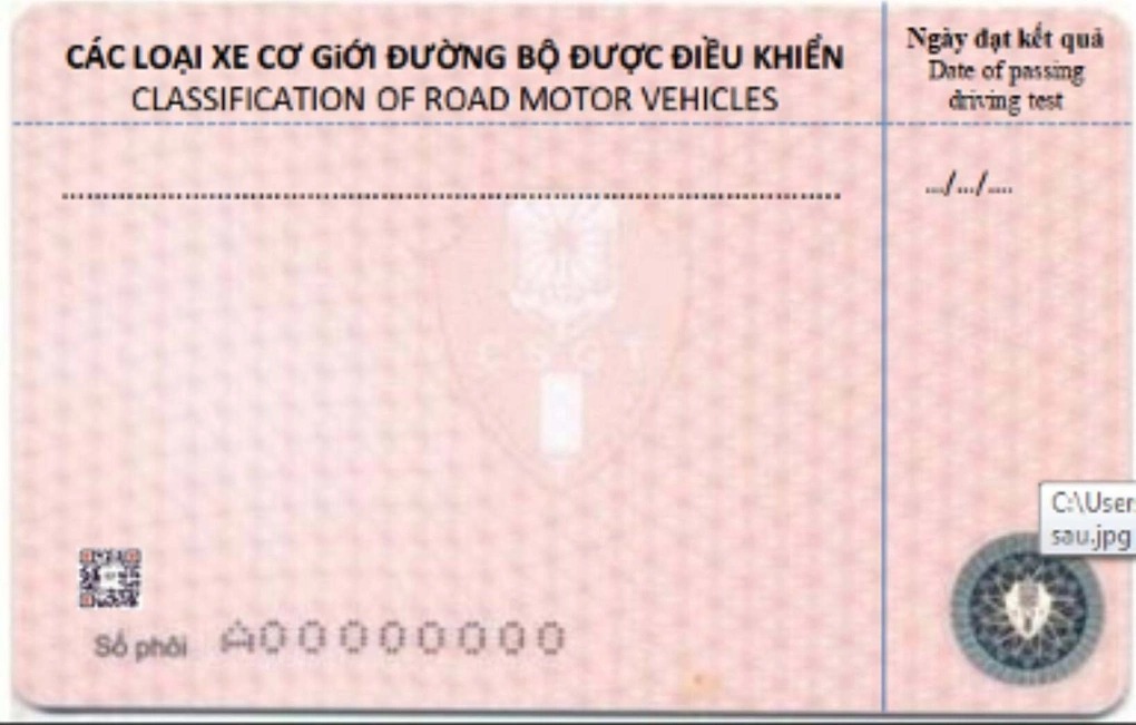 Thông tin về giấy phép lái xe màu hồng mới, người dân ai cũng cần biết- Ảnh 2.