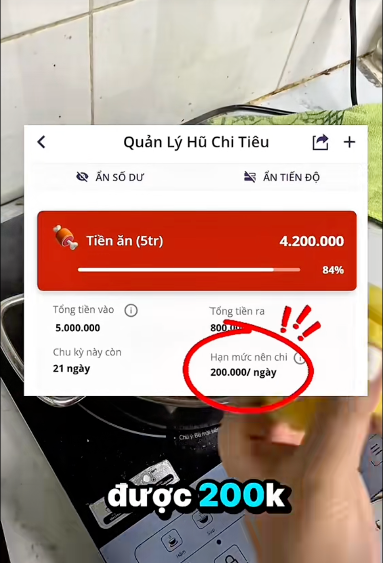 Chồng nghỉ việc cận Tết, thu nhập giảm 50%: Vợ buộc phải siết tiền ăn còn 200.000đ/ngày để giữ tiêu Tết 12 triệu- Ảnh 4.