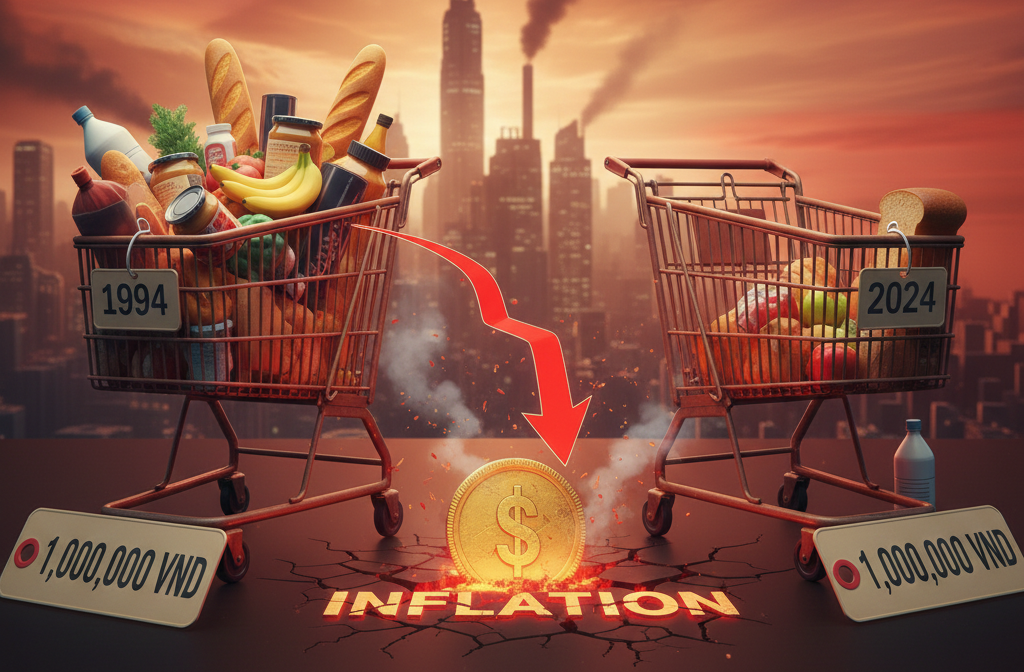 Bản chất của lạm phát: Tại sao giá cả hàng hóa tăng lên ngay cả khi nhu cầu không thay đổi?- Ảnh 1.