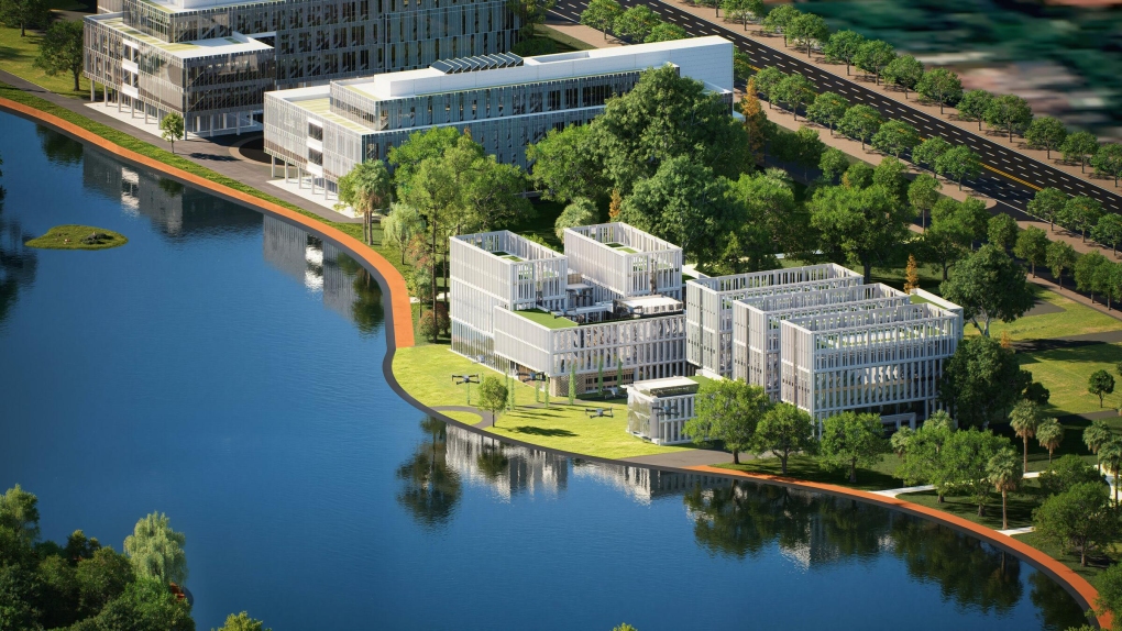 Dự án đặc biệt gần 200ha tại Hà Nội: Đầu tư 50.000 tỷ đồng, đáp ứng nhu cầu làm việc của 60.000 người- Ảnh 2.