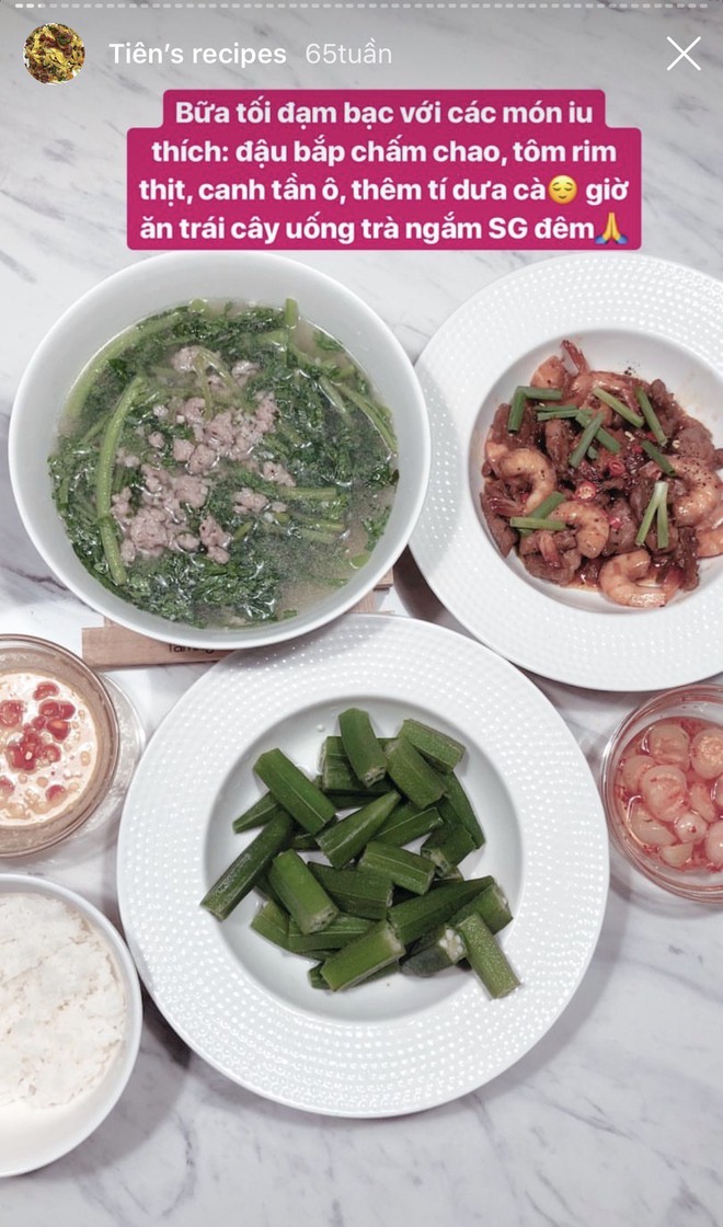 Những bữa cơm nhà của Tóc Tiên- Ảnh 7.