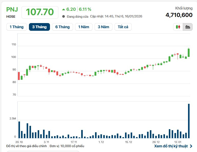 Công ty con của Vàng bạc Đá quý Phú Nhuận (PNJ) bị xử phạt, hồ sơ bị chuyển cơ quan liên ngành- Ảnh 1.