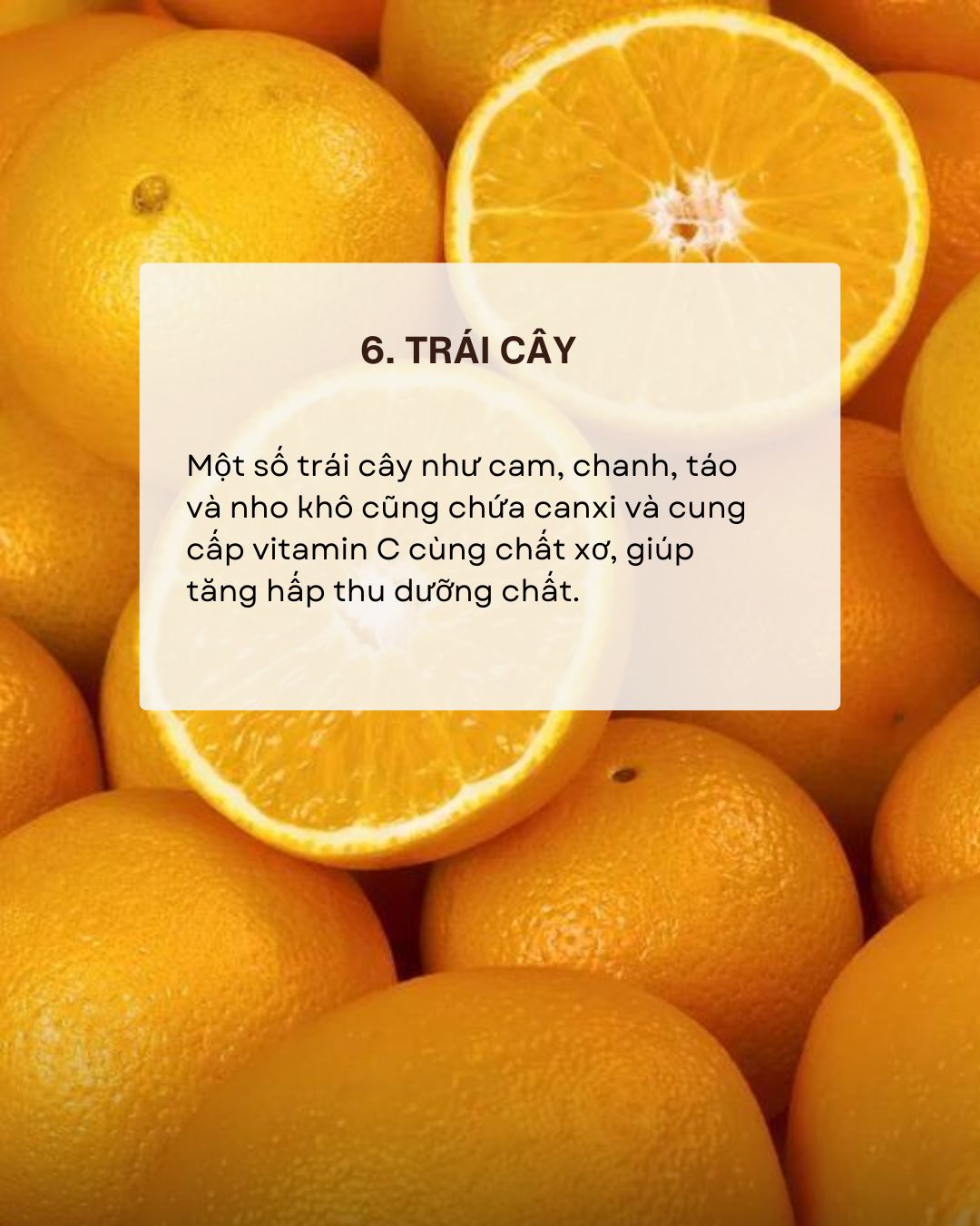 Sau 30 tuổi, xương bắt đầu yếu đi, nhiều người thiếu canxi mà không biết: 8 thực phẩm giàu canxi người Việt đang ăn sai- Ảnh 6.