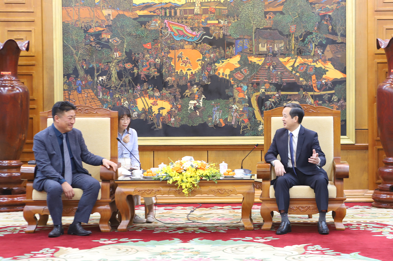 Đã 'rót' hơn 900 triệu USD, tạo việc làm cho 11.000 người, một Tập đoàn Hàn Quốc muốn triển khai thêm dự án tại tỉnh ‘sát vách’ Hà Nội - Ảnh 1.