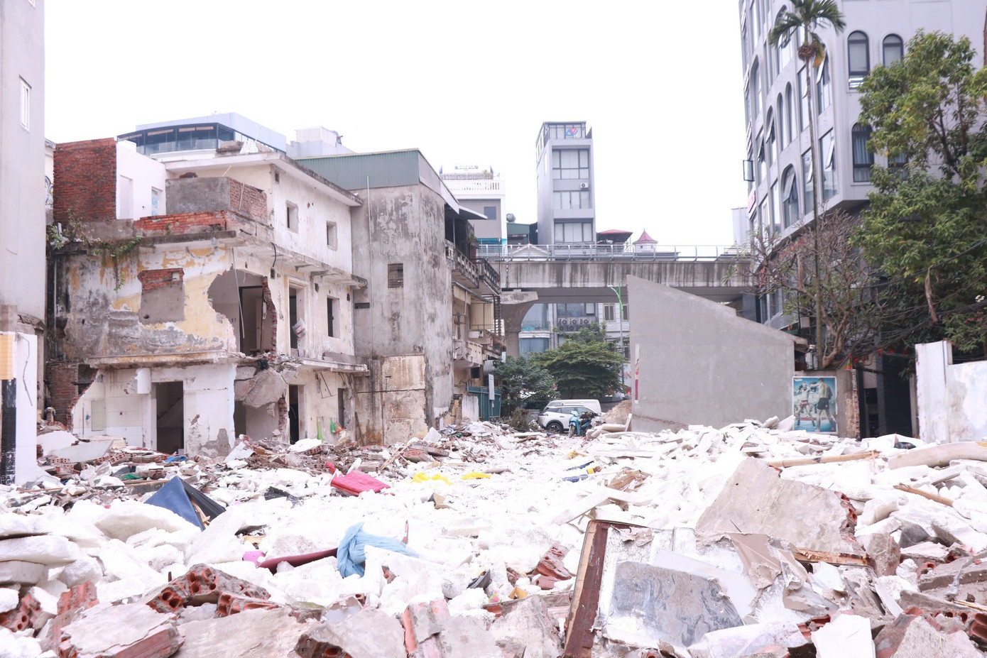 Vành đai 2,5 qua Cầu Giấy ‘tái khởi động’ sau nhiều năm trì trệ- Ảnh 2.